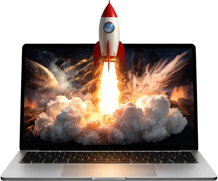laptopandrocket